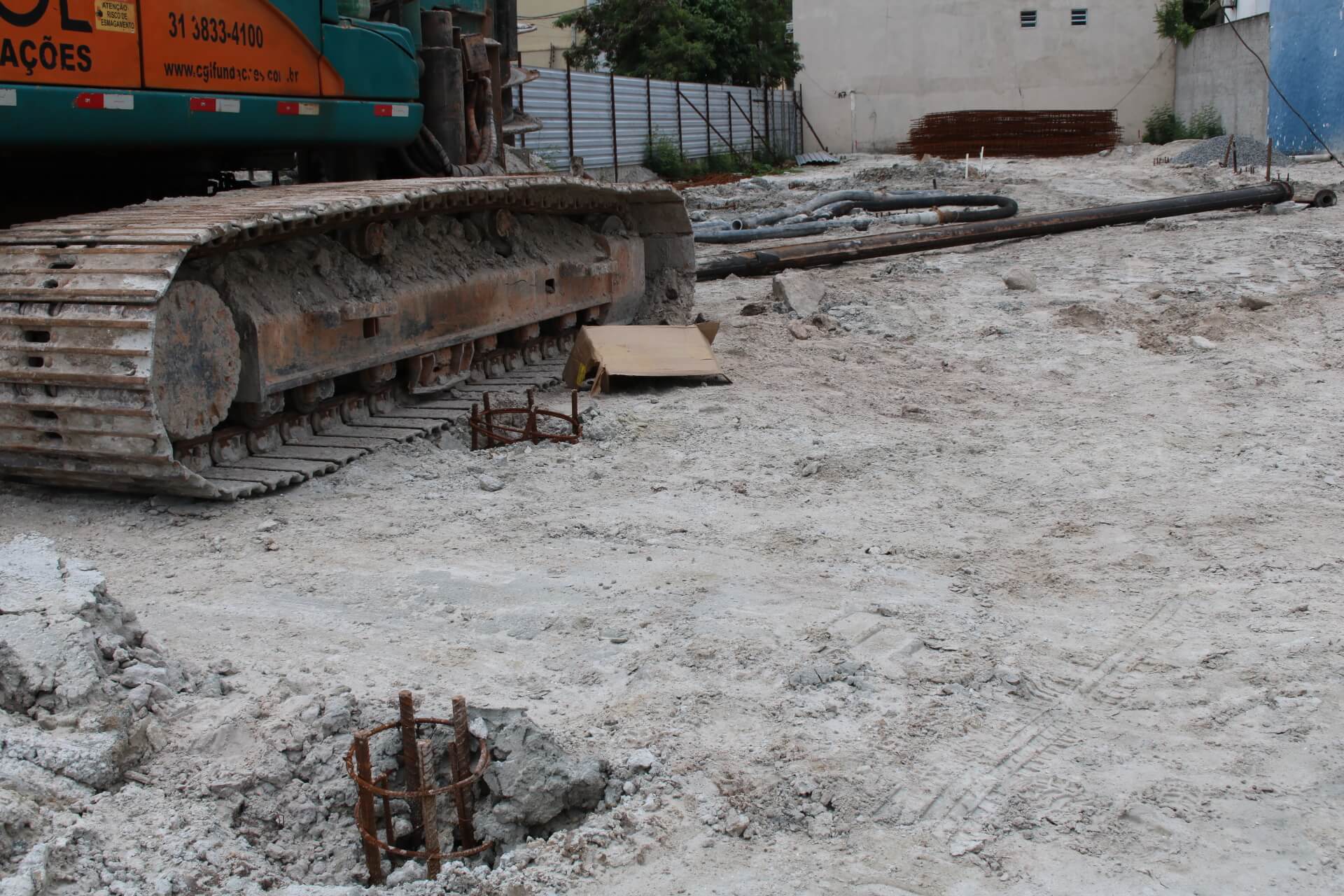 Demarcação da Obra