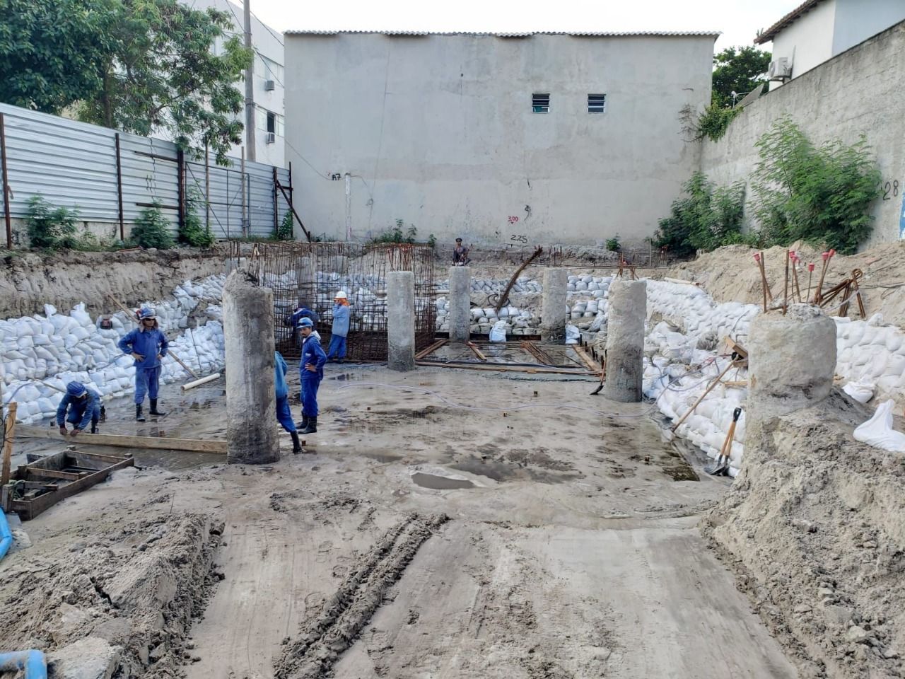 Armação das Fundações