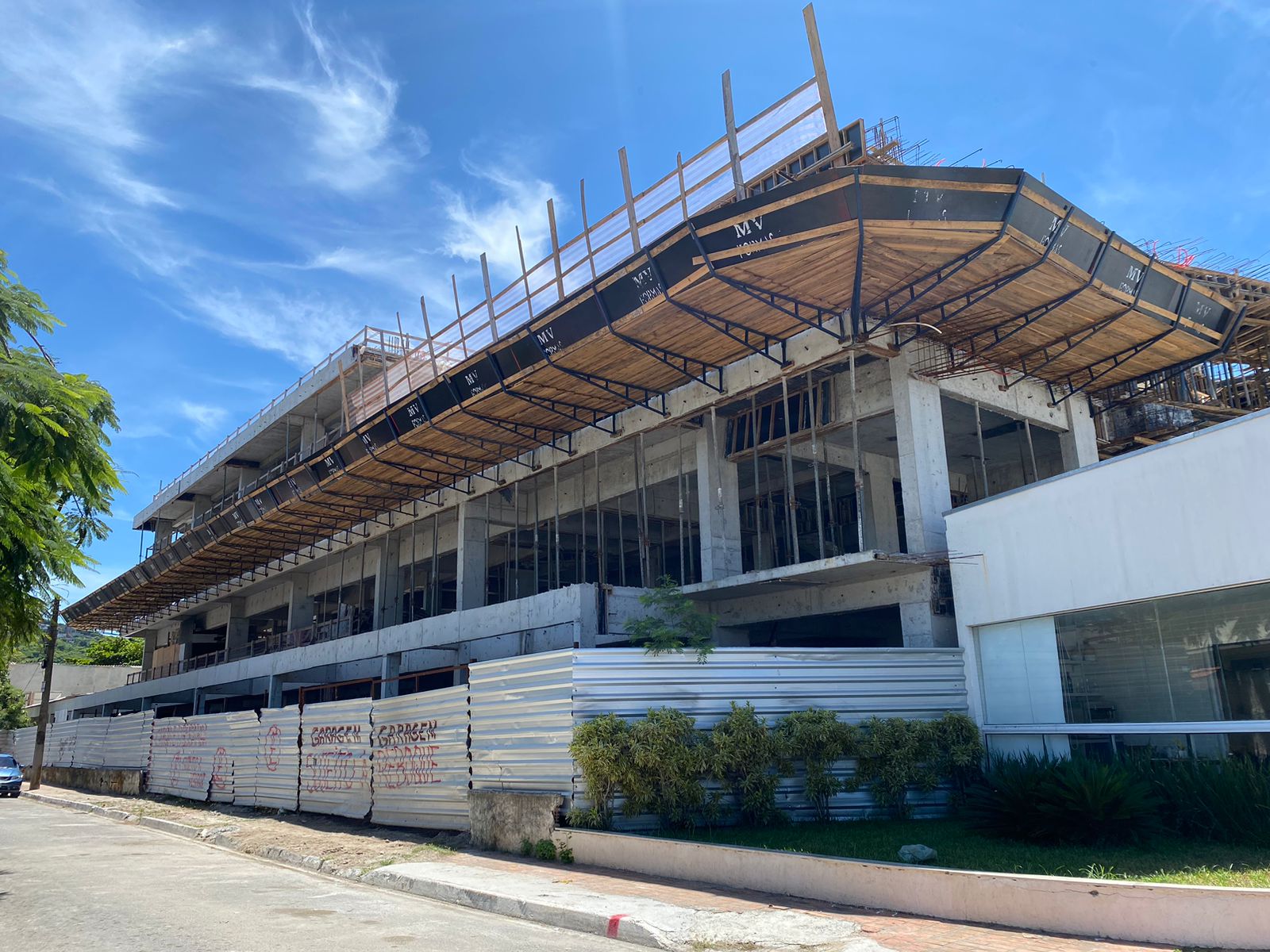 Revestimento da Fachada