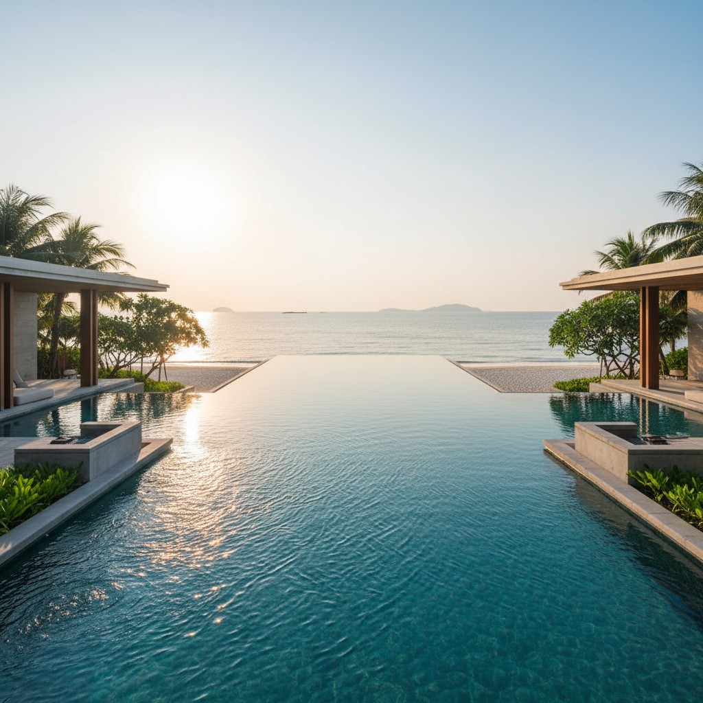 Piscina infinita do Miriad