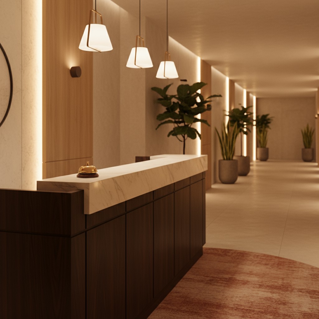 Serviços de hotelaria do Miriad